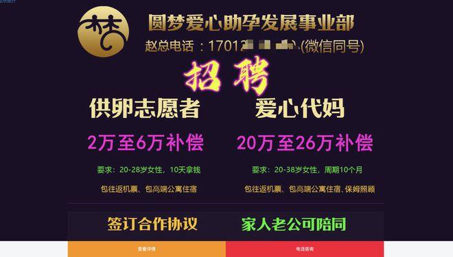 借卵供卵代孕咨询